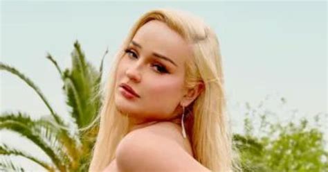 kim petras naked|We’ll Never Forget These 6 SI Swim Photos of Kim Petras in